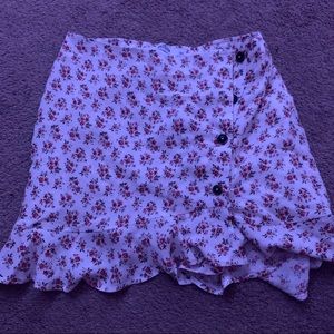 hollister wrap skirt